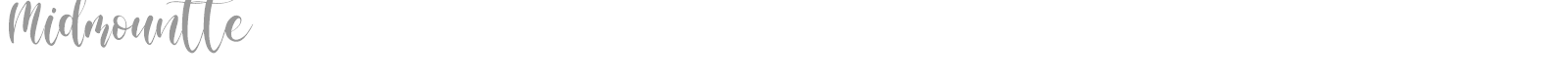 Midmountte font preview